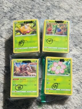 Pokemon Bulk Lot Of 307